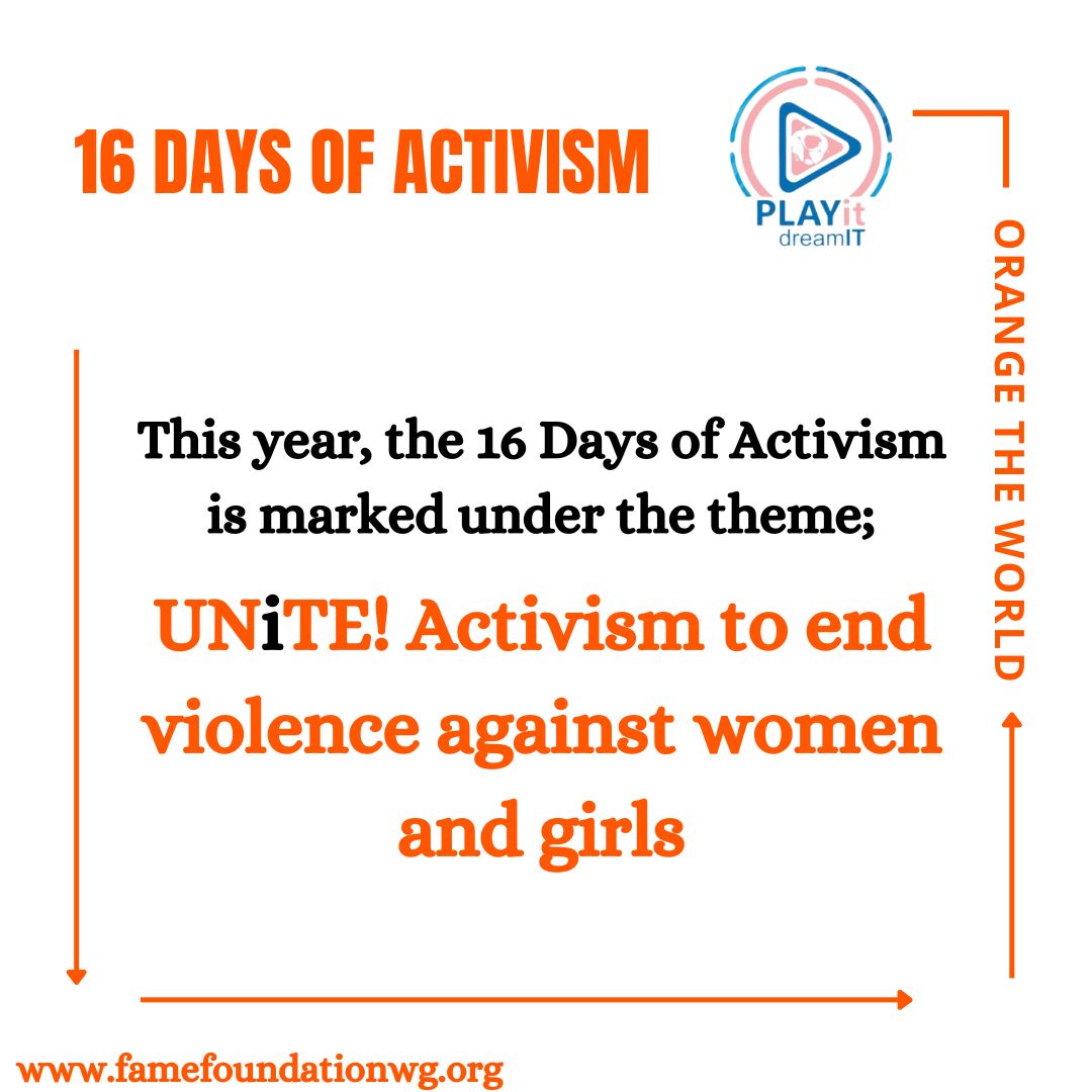 UNiTE to End Violence against Women and Girls – FAME Foundation